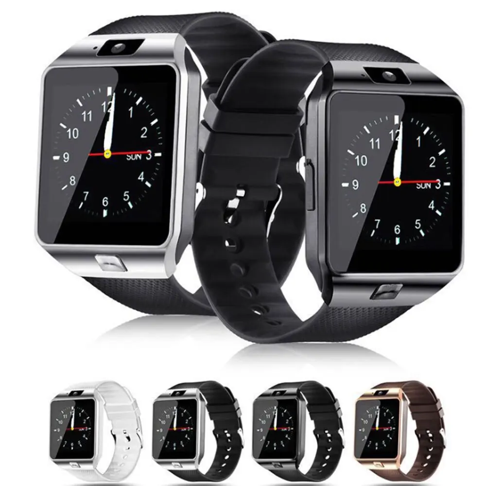 Спортивные Смарт-часы DZ09 фитнес-трекер Bluetooth Ответ Вызов (наручные часы с камерой