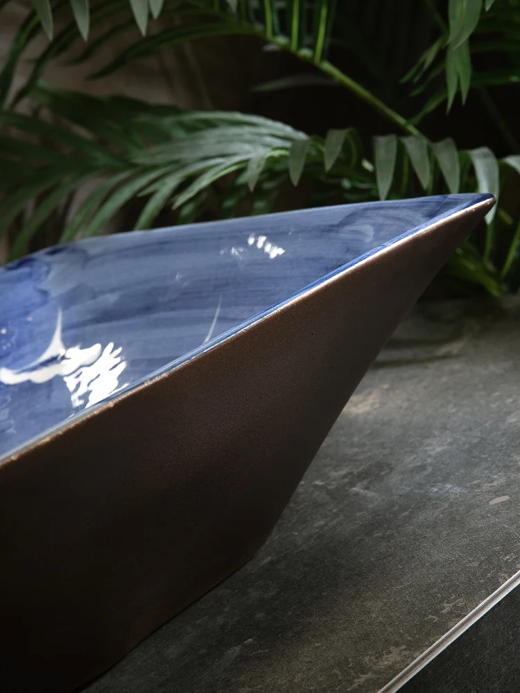 Раковина прямоугольной формы в европейском стиле китайская искусственная