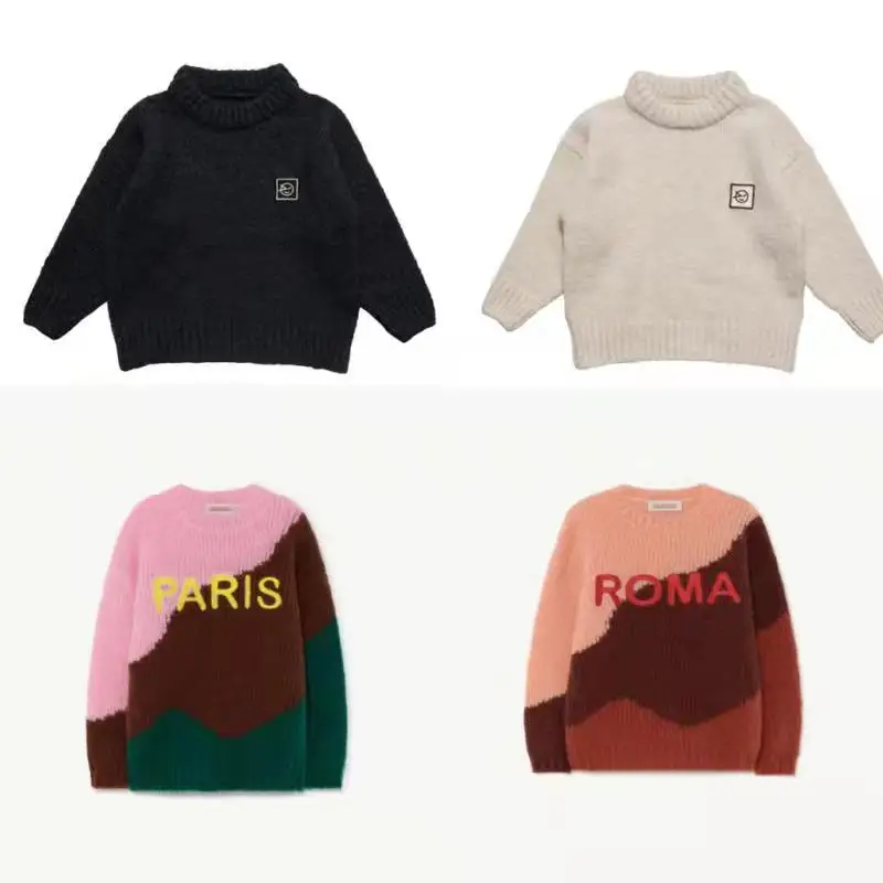 

Детский свитер Tao Wyn, топы, кардиган, свитер, осенне-зимний новый детский свитер, топы, Повседневный свитер, пуловер, кардиган