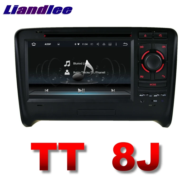 Liandlee автомобильный мультимедийный плеер NAVI для Audi TT 8J MK2 2006 ~ 2014 Автомобильный