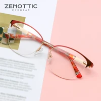 zenottic cat eye womens eyeglasses frame luxury female fake glasses without diopters fashion brand optical prescription eyewear