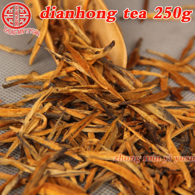 DianHong черный чай 250 г Китайский Юньнань Диан Хон Премиум-красота похудение