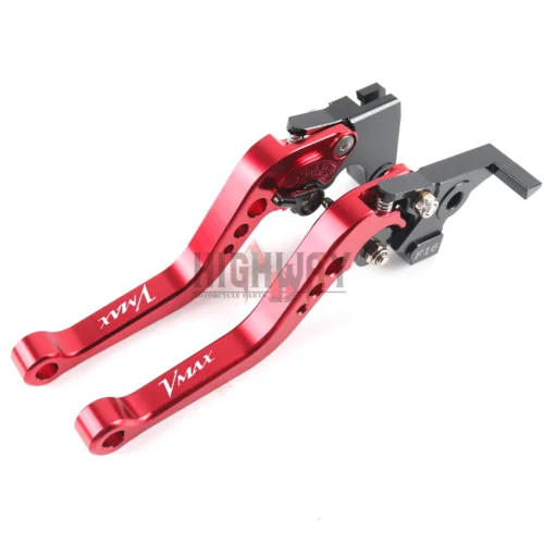 

Motorcycle Adjustable CNC Short Clutch Brake Levers For Yamaha V-MAX 2009-2016