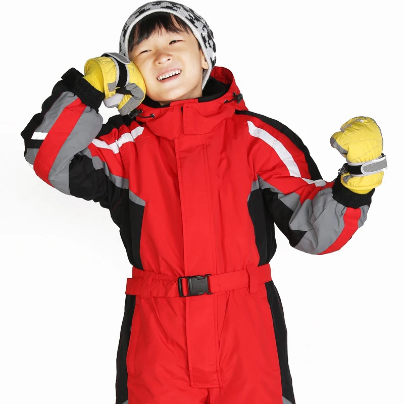 Детский лыжный костюм TWTOPSE комбинезон цельный зимний зимняя одежда для сноуборда