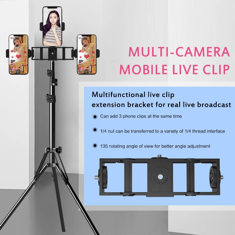 

Новый держатель штатива для телефона с креплением на головку 1/4 винтовой адаптер, вращающийся держатель для цифровой камеры, многофункцион...