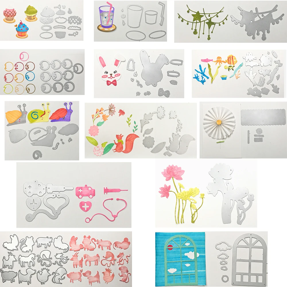 Кружка для торта напитков улитка цифровые металлические штампы трафареты сделай