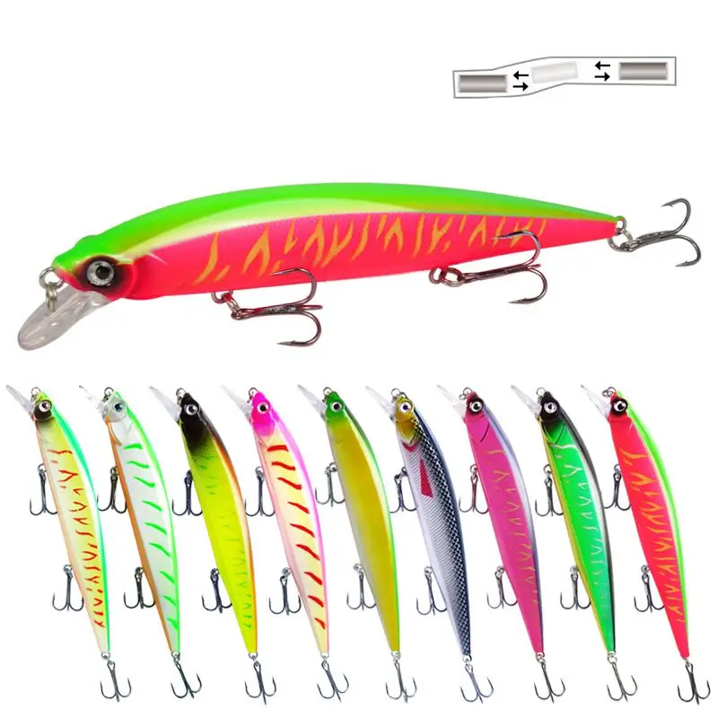 Рыболовная приманка 13 5 см/18 г свинцовый блок плавающая в виде гольяна