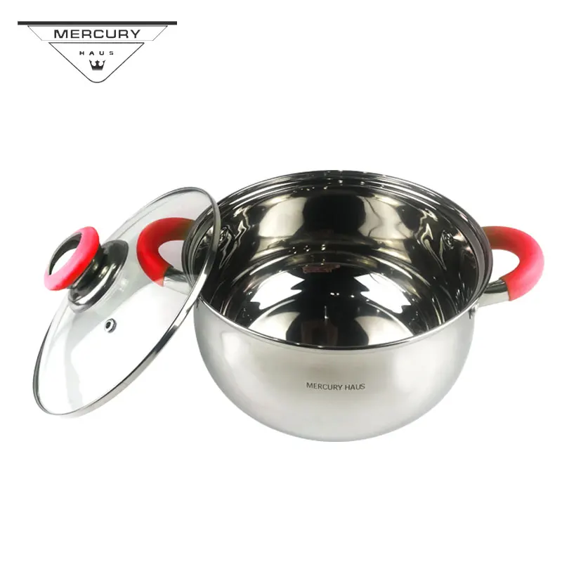 Набор кастрюль из нержавеющей стали 6 шт. сковорода набор посуды индукционная