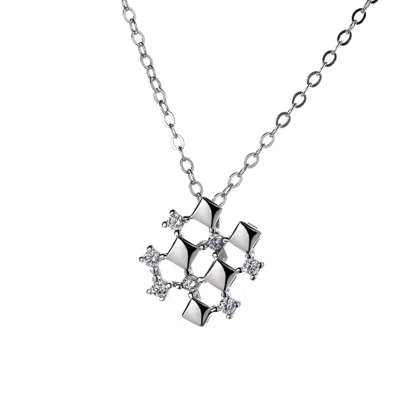 

FAHMI Original Design 2021 New Style 100% 925 Sterling Silver All-Match Personality Exquisite Women's Necklace Free Shipping
