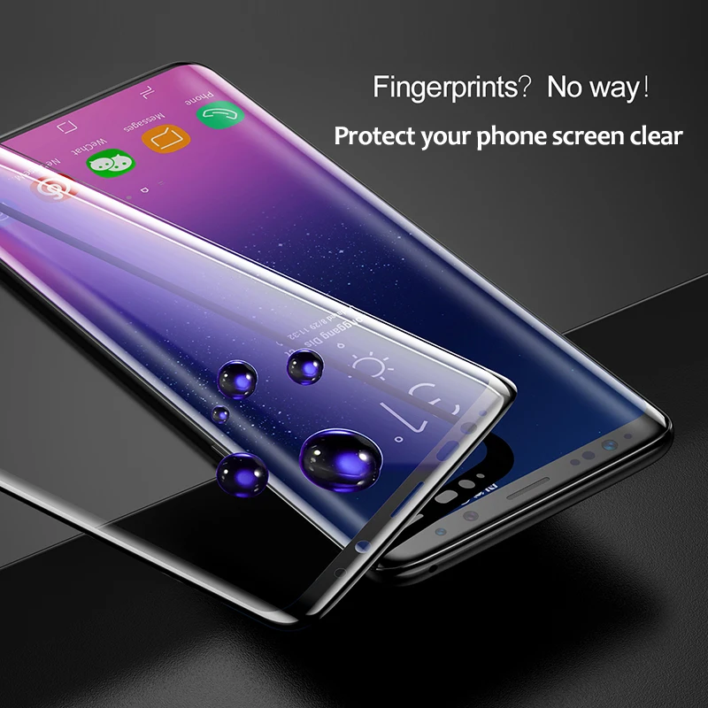 3D Защитное стекло для samsung galaxy s10 lite s9 s8 plus gaxaly s 8 9 10 s8plus s9plus s10plus экранный протектор