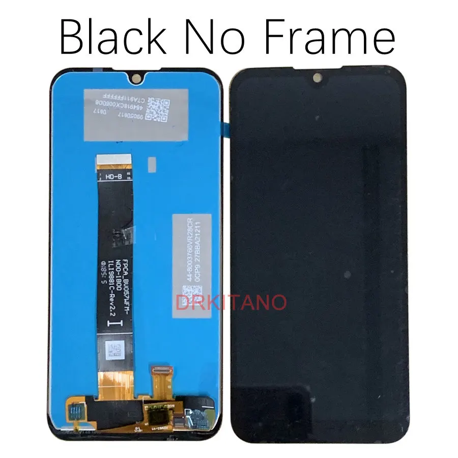 Для Huawei Y5 2019 ЖК дисплей Honor 8S сенсорный экран дигитайзер Замена для с рамкой AMN LX9 LX1