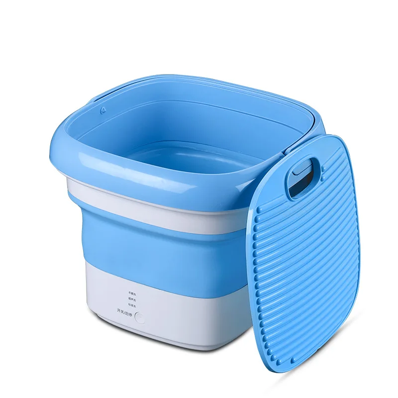 

0.8kg Folding Portable Mini Semi-automatic Washing Machine Underwear Socks Washing Machine