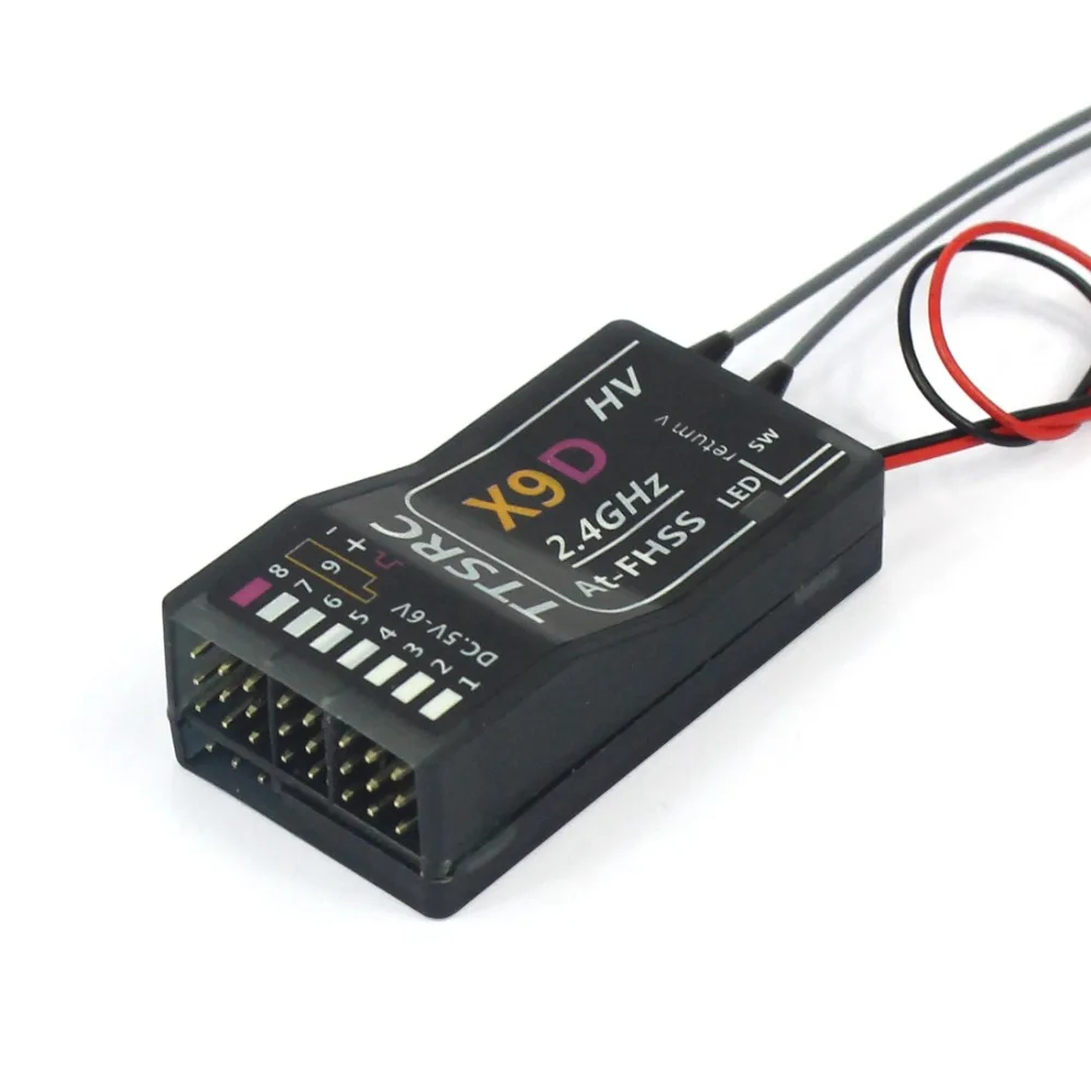 

TTSRC X9 Radio Controller 2.4G 9CH Radio Transmitter Receiver 2.8inch Color Screen R9D for RC Airplane Racing Drone