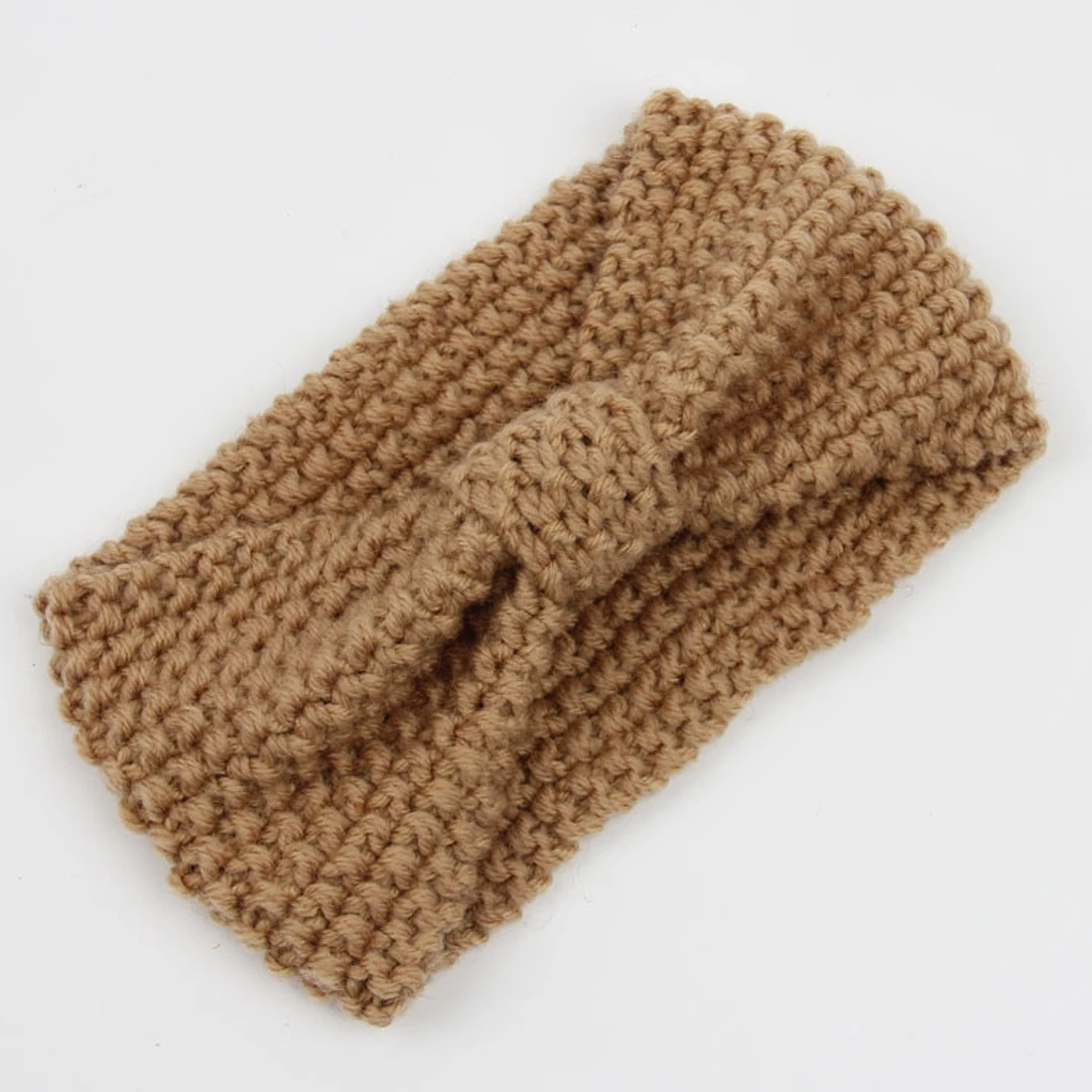 

Winter Solid Warmer Headband DIY Crochet Cross Bowknot Turban Knitted Hairband Ear Headwear Girls Hairband Hair Accessories