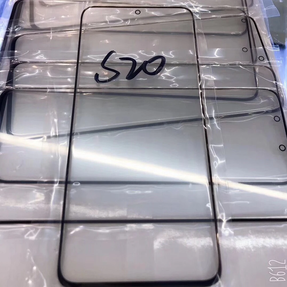 

New Screen Front Outer Screen Glass Lens Replacement For Samsung Galaxy S20 plus S20+ S20 Ultra LCD Touch Panel Glass Kits+Tools