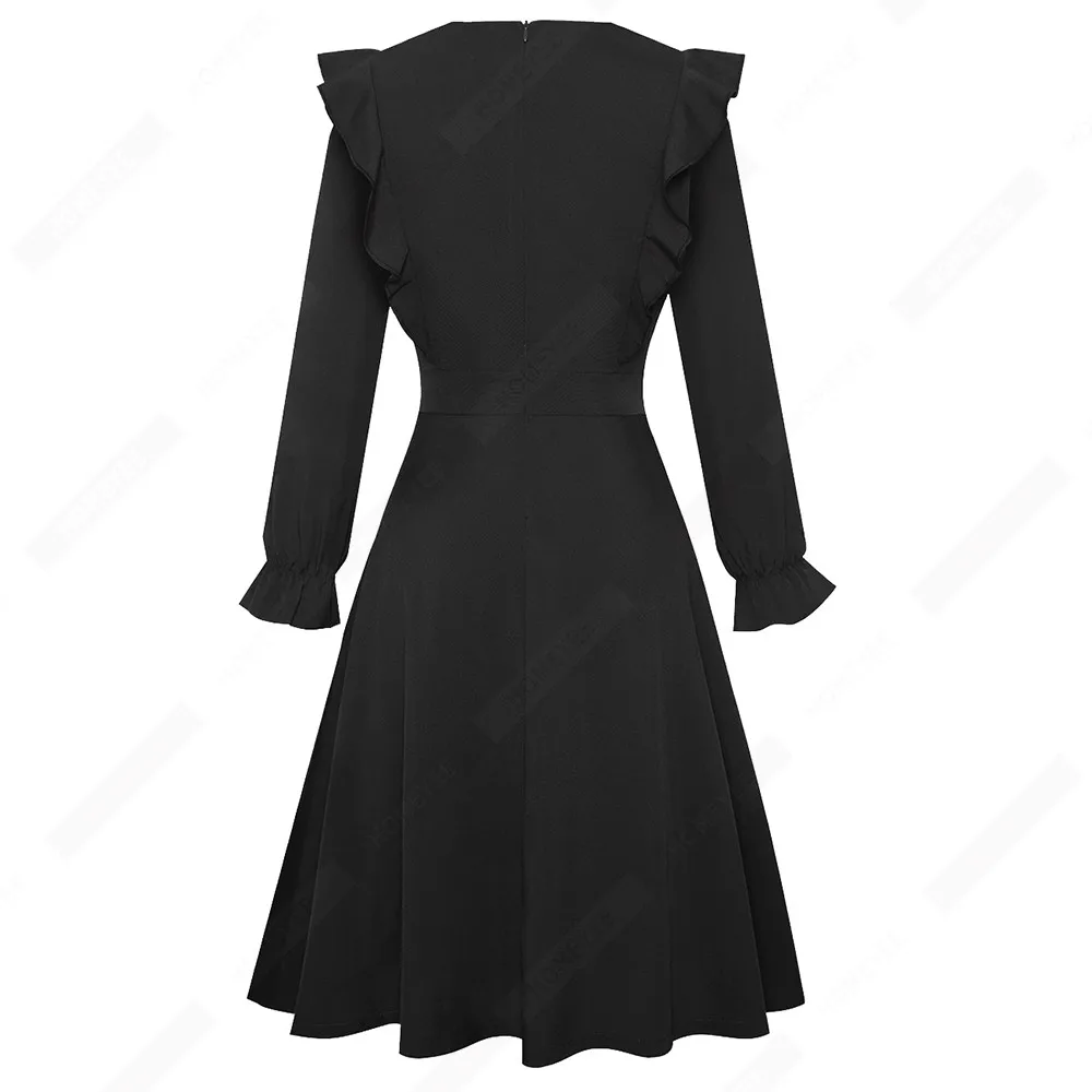 Женские повседневные качели в стиле ретро для вечерние Классические однотонные