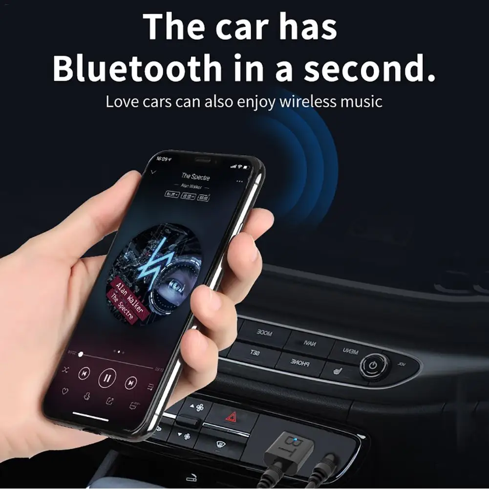 Bluetooth 5,0-тон bluetooth-приемник 2-в-1 Бесплатный полный привод Plug And Play Bluetooth адаптер для портативных ПК клавиатура и мышь для компьютера