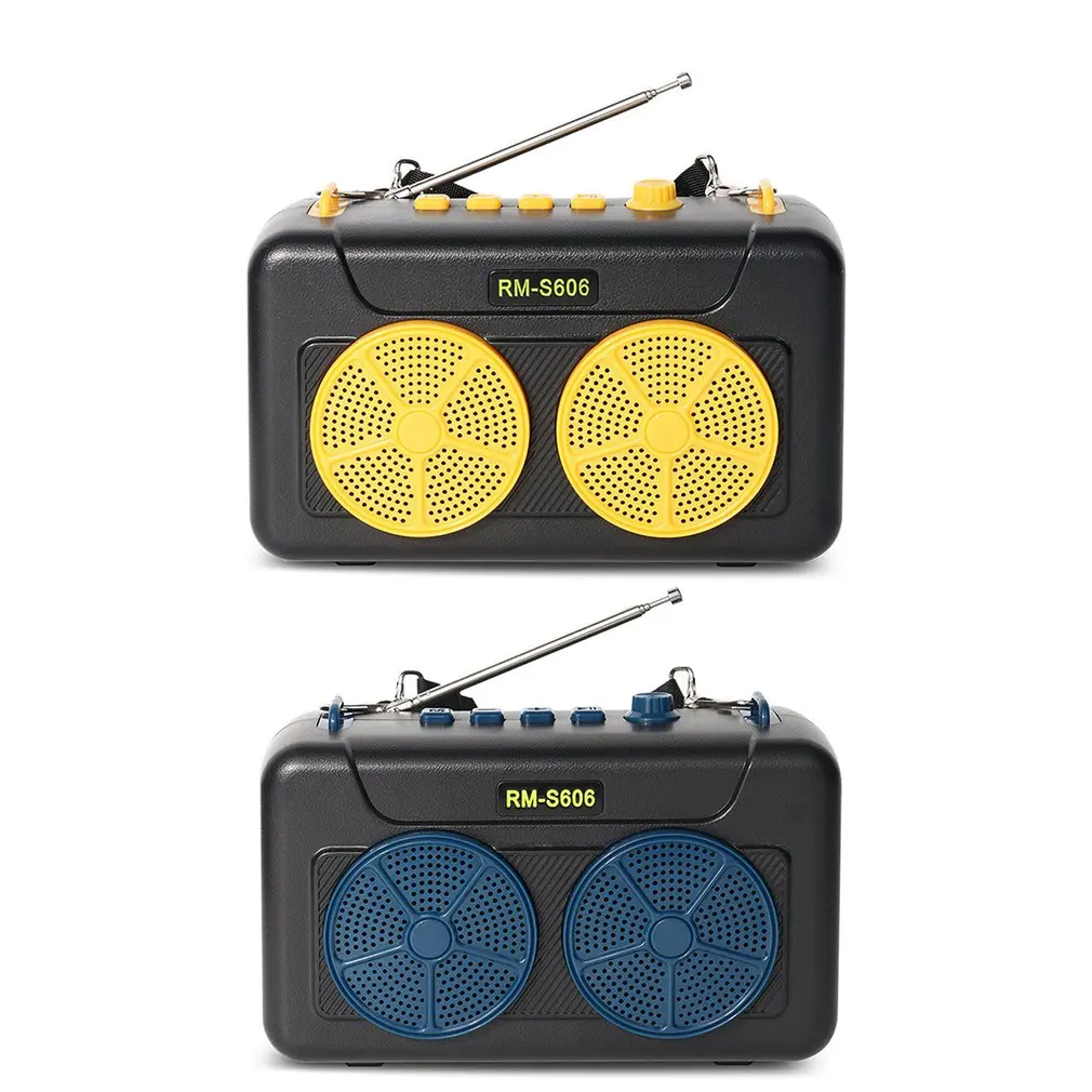 

Wireless Speaker Retro Portable Mini Speaker With Antenna Radio Solar Gift Speaker Classical Retro Gift