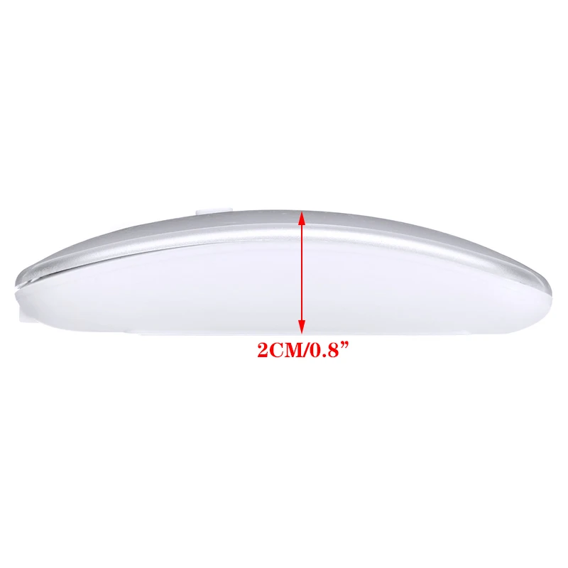 

New Ultra Thin 2.4G Optical Mouse With USB Receiver Rechargeable Mouse Wireless Mouse USB Dongle Mice For PC MAC Laptop