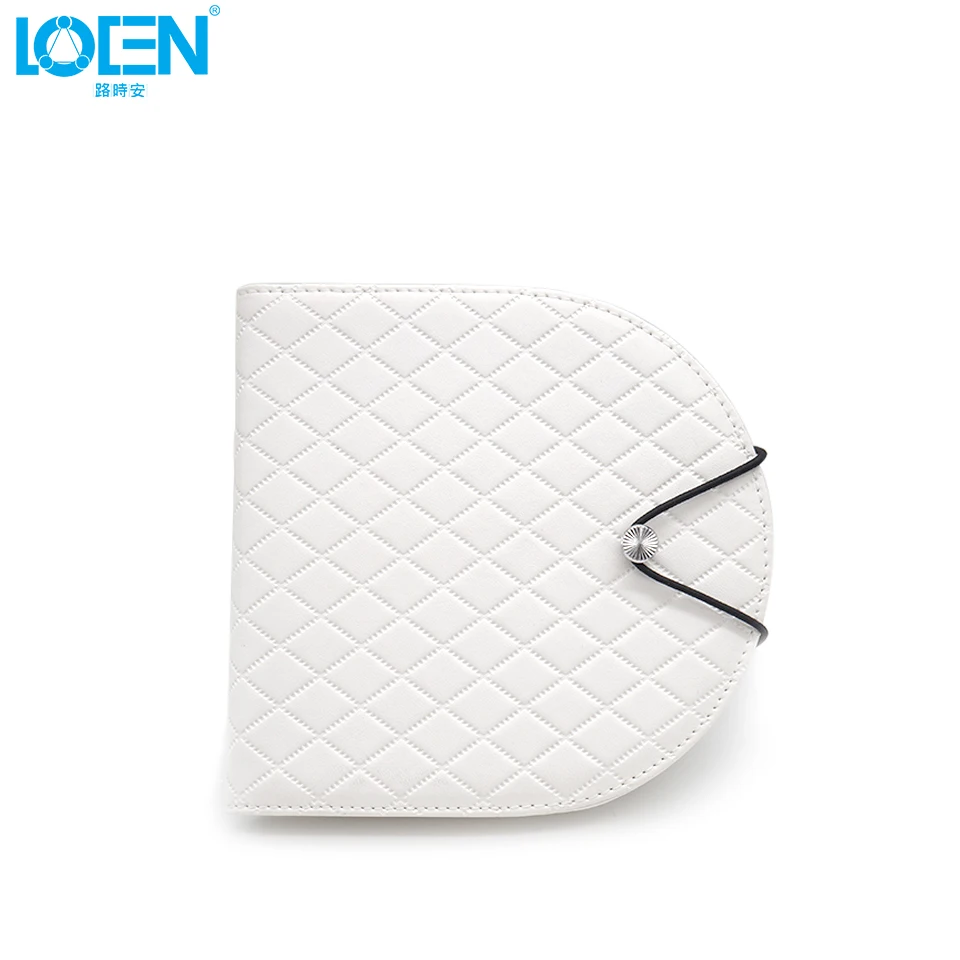 2021 Newest 20 Disc CD Holder DVD Case Storage Wallet VCD Organizer PU Leather Bag leather cd wallet dvd organizer holder | Автомобили и