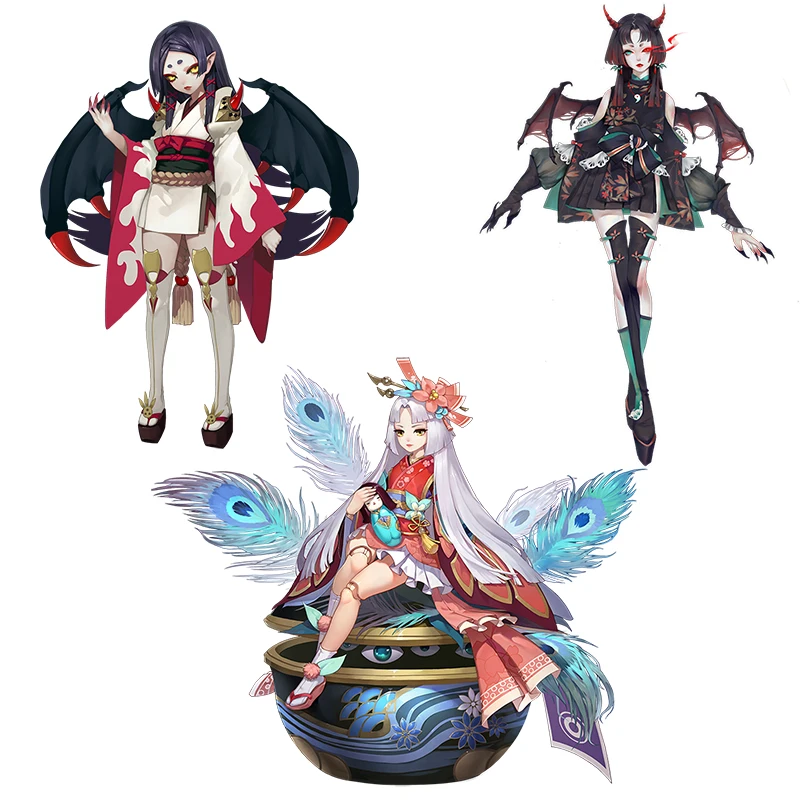 Наклейка на стену с изображением призраков из аниме «Три Ratels CYX8»