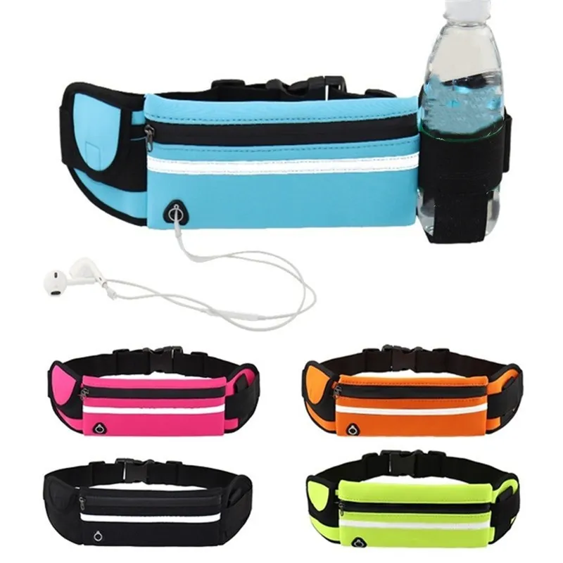 Водонепроницаемая поясная сумка для бутылки с водой защитой от кражи | Багаж и