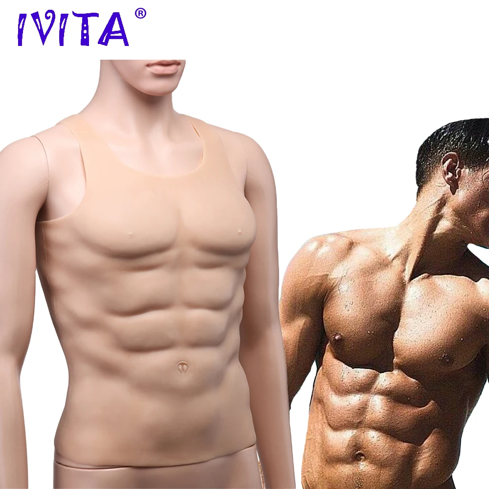IVITA искусственная имитация мышц версия Косплей кроссдресс Хэллоуин платье
