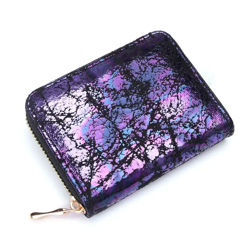 Женский короткий кошелек из ПУ кожи с застежкой-молнией | Багаж и сумки