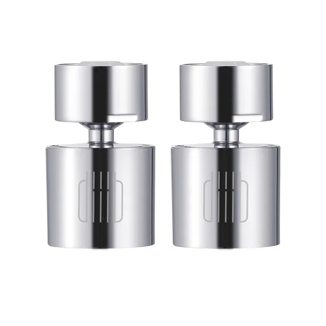 2 pcs Xiaomi Diiib аэратор для кухонного крана, насадка для водопроводного крана, фильтр для экономии воды, 360 градусов, двойная функция, 2 потока, защита от брызг - Цвет: 2 pcs