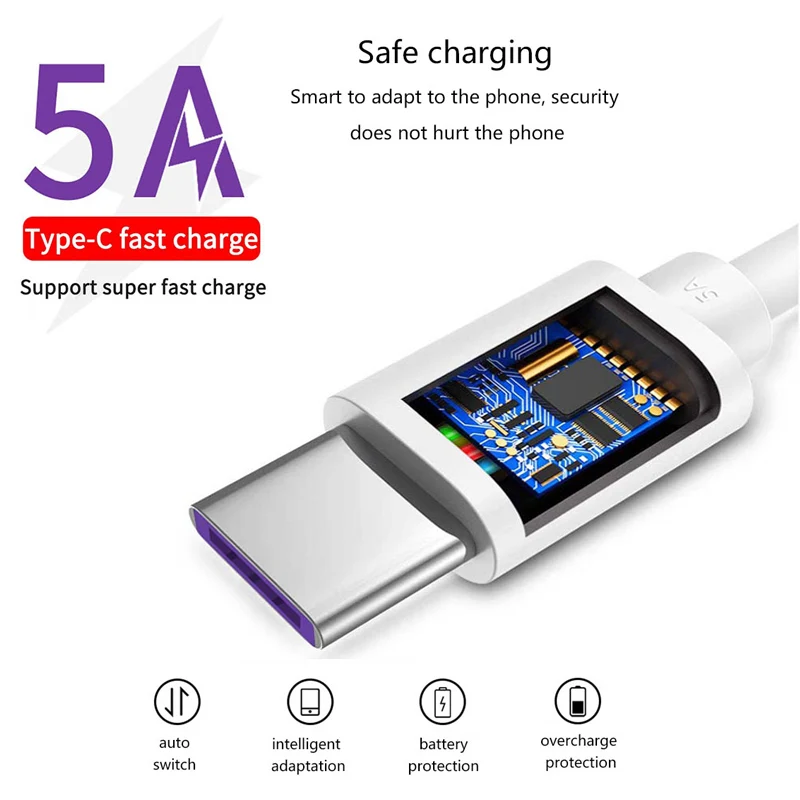 Кабель Micro Usb Type C 3 в 1 кабель Tipo Carga Rapida 5A зарядный и кабели для передачи данных