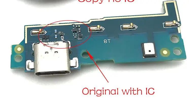 Original With IC Новинка для sony Xperia L1 G3311 G3312 G3313 USB разъем для зарядки плата для зарядки гибкий кабель - Цвет: Original With IC