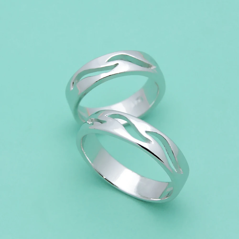 Модные мужские и женские ювелирные изделия из стерлингового серебра 925 пробы