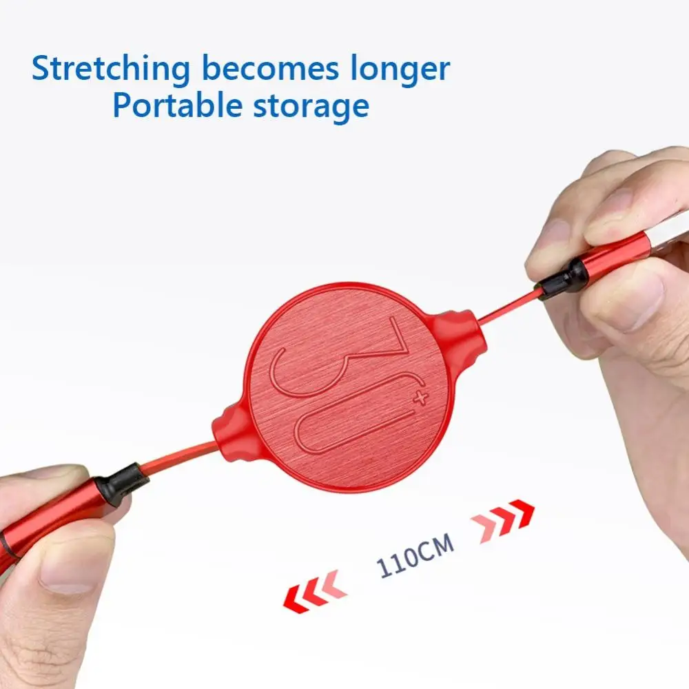 3 в 1 Выдвижной Кабель с разъемом Micro USB Type-C 3A Быстрый зарядный кабель для передачи