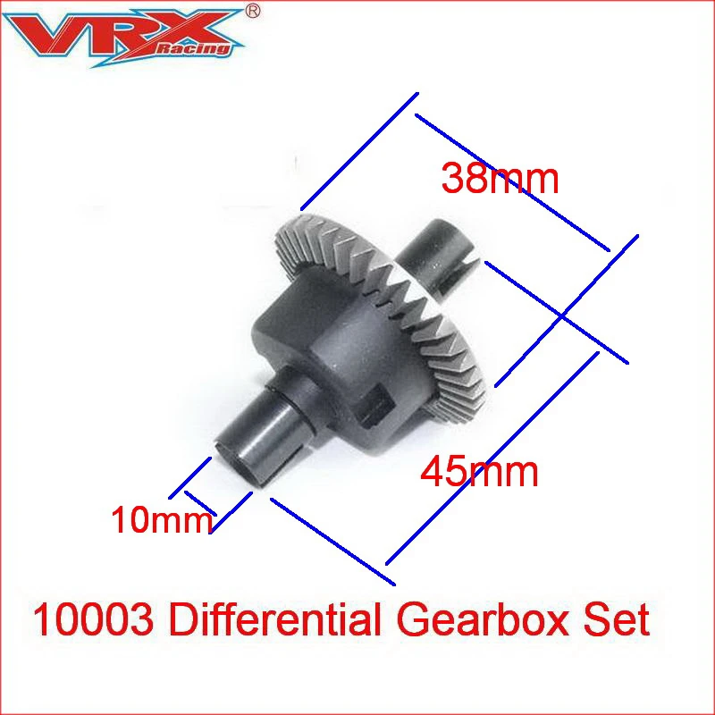 

10003 Differential Gearbox Set for VRX Racing 1/10 scale 4WD rc car parts,1/10 remote contol Toys car accessories