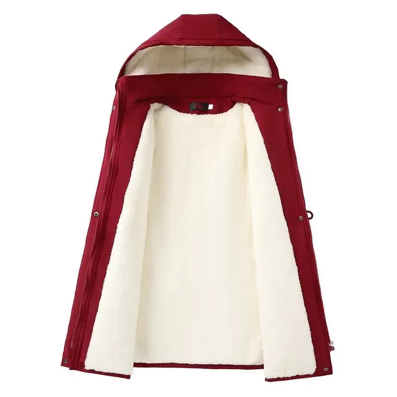 Зимняя куртка женские толстые парки с капюшоном новинка 2022New Женская для женщин