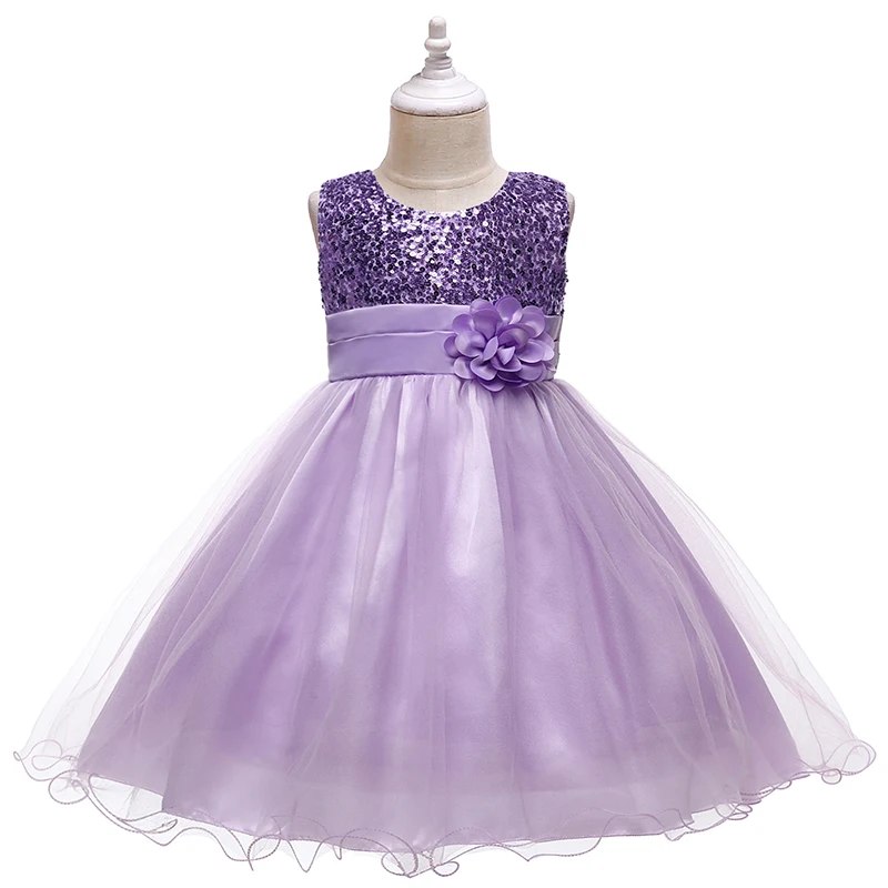 Girls Gown Dress Children Birthday Party Princess Dresses Toddler Girl Summer For 2 3 4 5 6 7 8 9 10 Baby Kids Clothing | Детская одежда