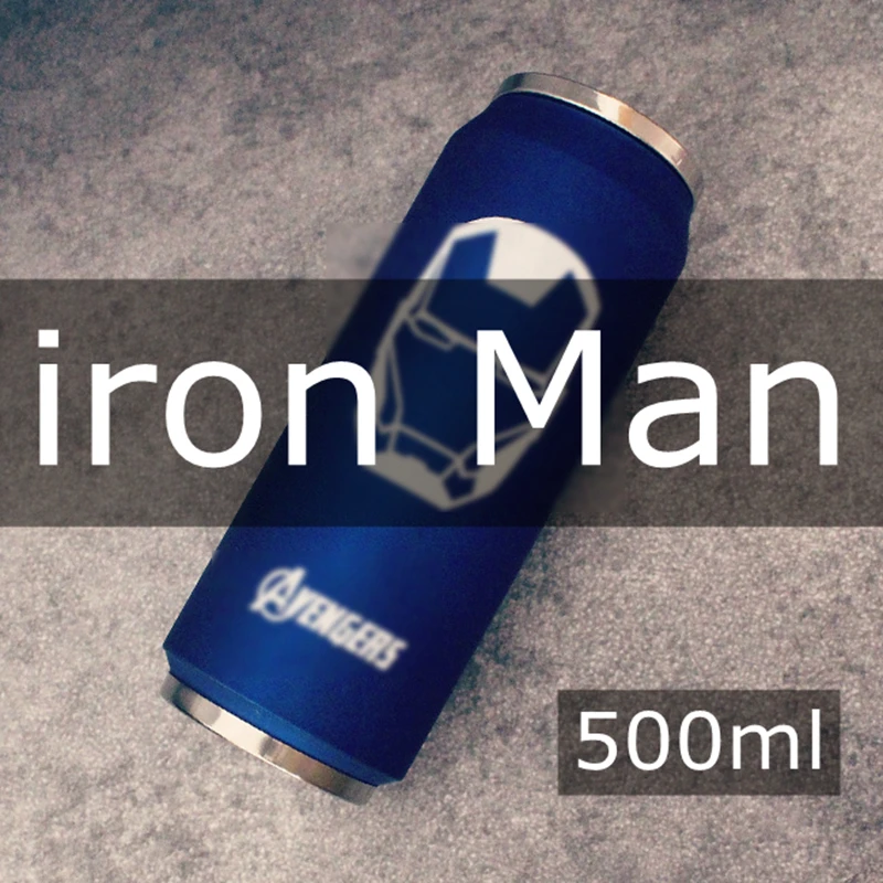 INS модные креативные банки бутылка для воды девочек портативный термос из