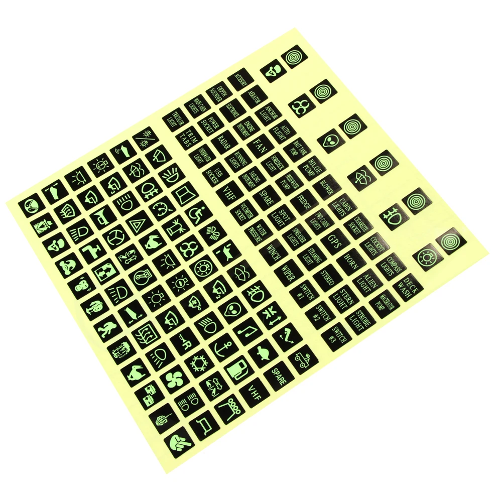 Светящаяся наклейка Rocker метка переключателя для Chrysler Voyager 300c Town and country Sebring MK3 200 |