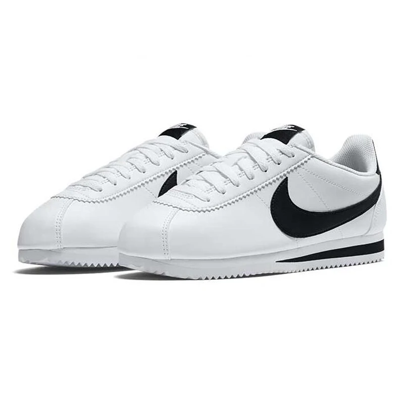 Оригинальные Водонепроницаемые женские кроссовки для бега Nike Cortez, удобные спортивные классические мужские кроссовки 807471-010