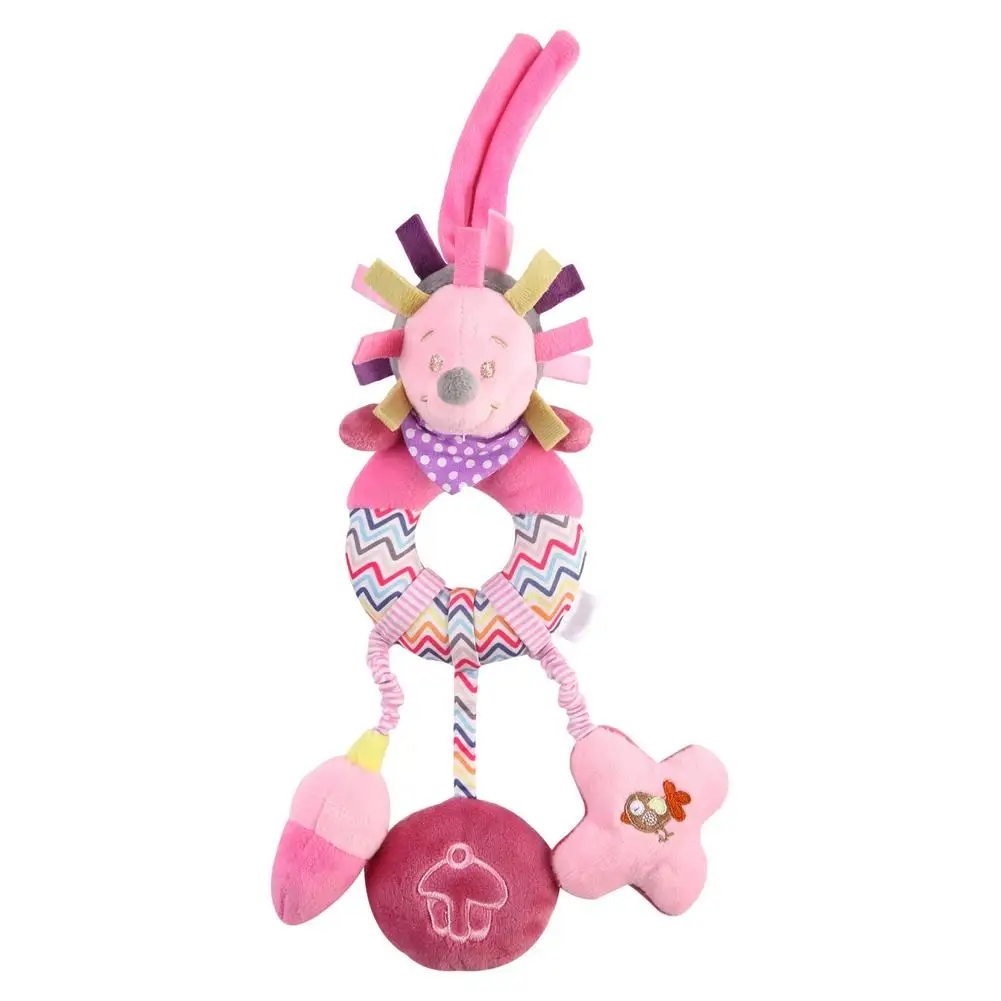 

Baby Car Rattles Toys Soft Plush Crib Toys 0-3 Years Babies Grasp Toys Cute Animal Stroller Toys For Boys Girls Indoor Outdo