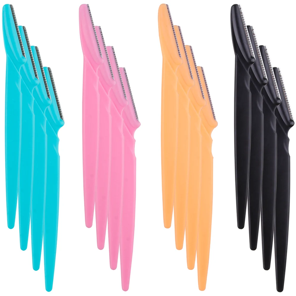 3/4/10 шт. профессиональный триммер для бровей лезвия бритвы Портативный