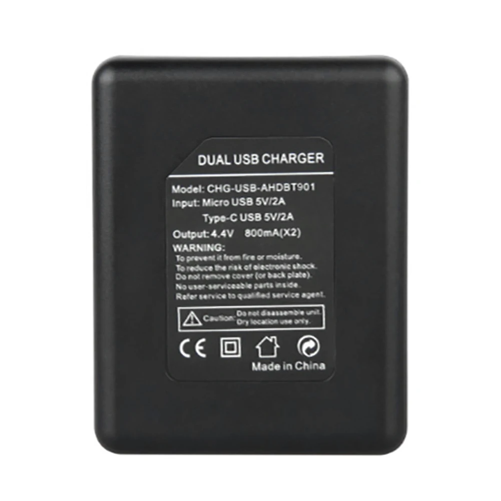 Батарея Зарядное устройство Док станция 2 канала Портативный Тип C Micro USB чтения