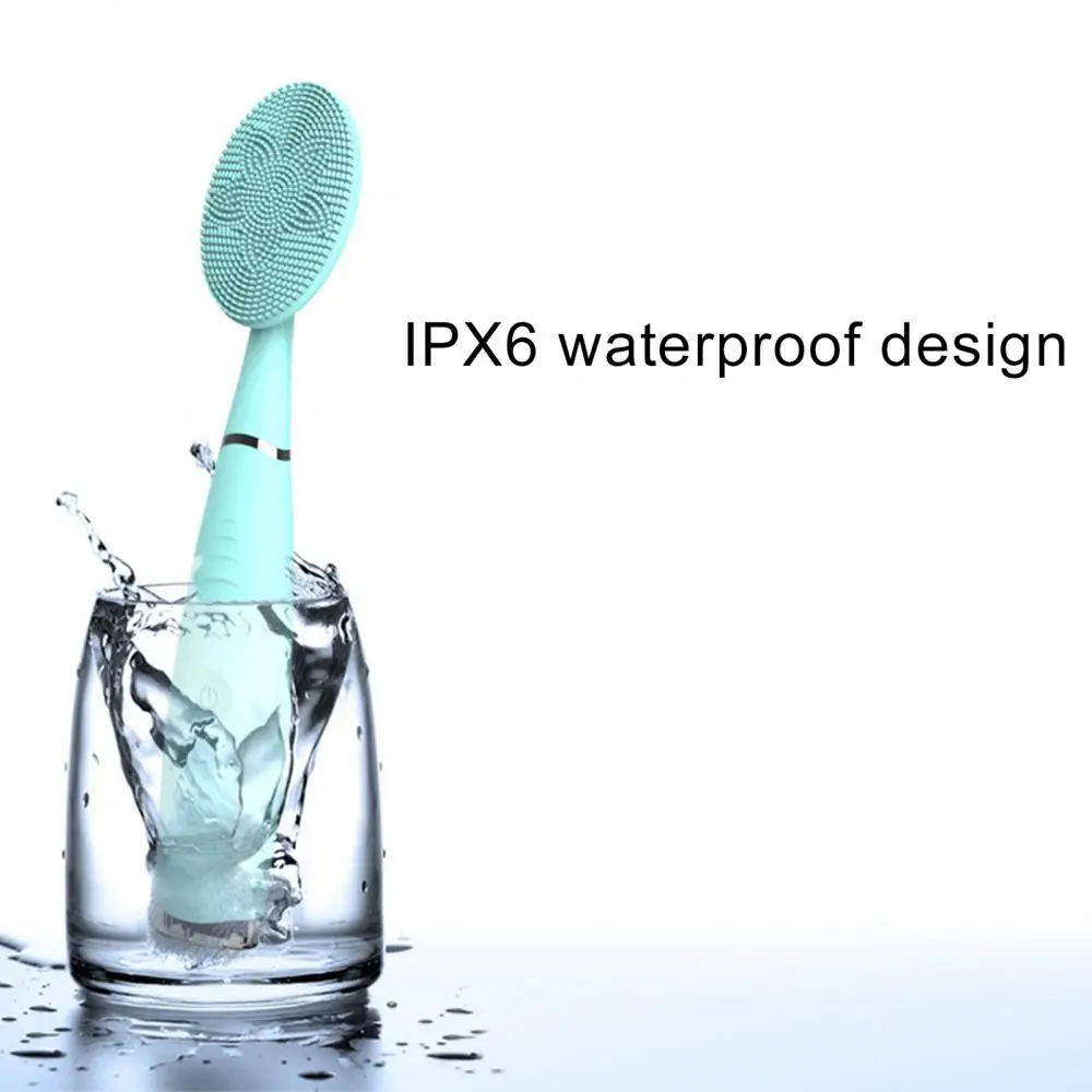 

Pore Facial Cleanser Brush Skin Care Brush Electric Blackhead Cleanser Brush Facial Massager Cleanser Ultrasonic Vibration Tool