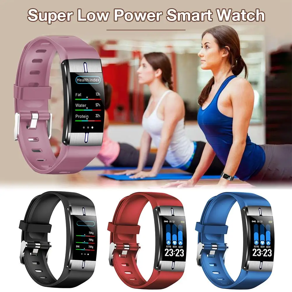 BM08 здоровье тела жира PPG + ЭКГ мониторинг IP68 мульти-спортивный режим супер низкая