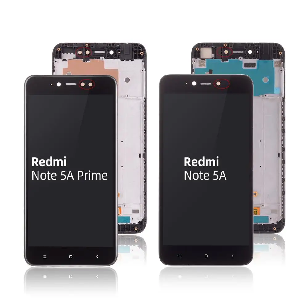 Дисплей для Xiaomi Redmi Примечание 5A/Note 5A Prime lcd сенсорный экран дигитайзер с рамкой