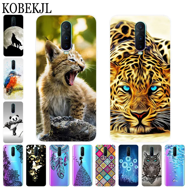 Мягкий чехол OPPO RX17 Pro роскошный мультяшный силиконовый из ТПУ задняя крышка для RX