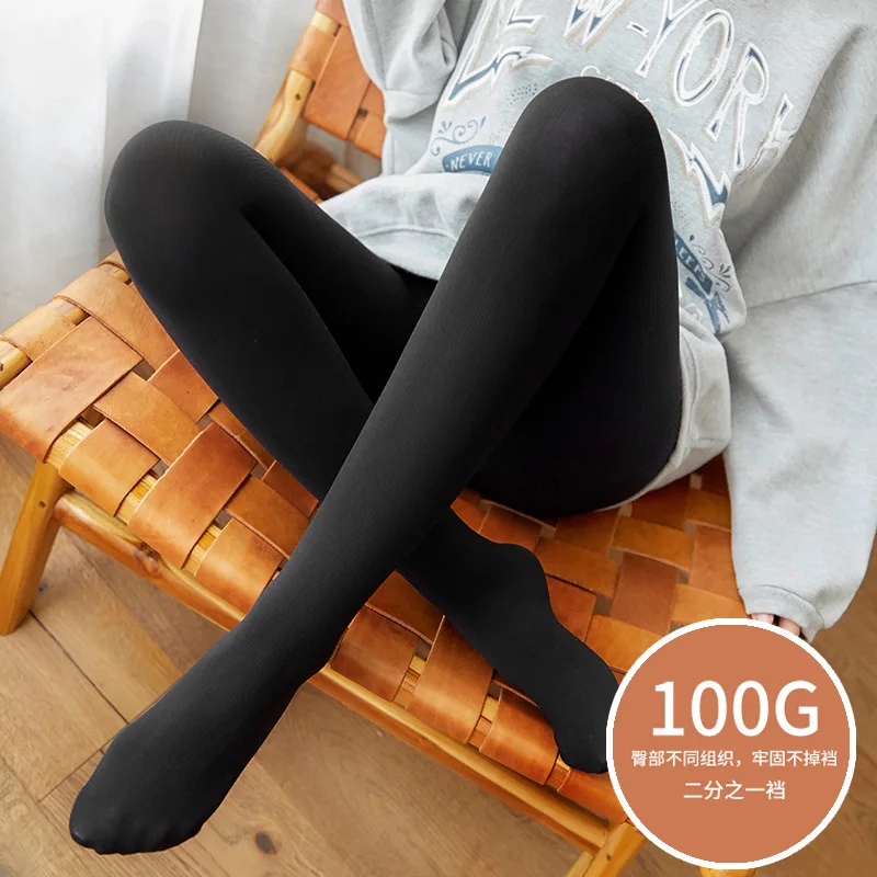 Осень зима 2019 женские колготки в Вертикальную Полоску эластичные сексуальные