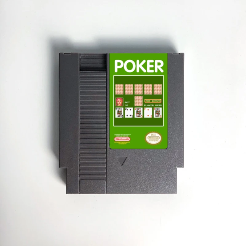 

Картридж для игры в покер для консоли NES, 72 контакта, 8 бит