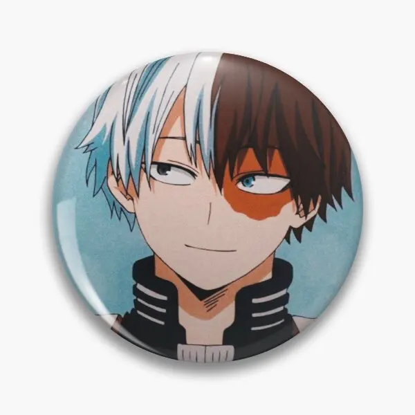 

Shoto Todoroki Polaroid Customizable Soft Button Pin Cartoon Metal Women Gift Collar Hat Funny Clothes Fashion Cute Lapel Pin