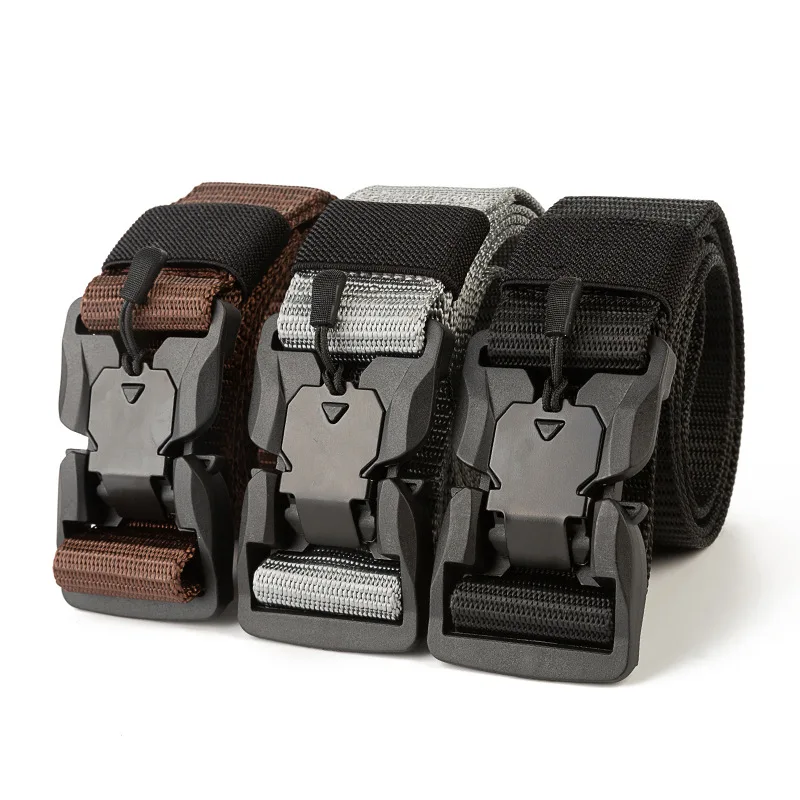 

New Nylon Belt Men Army Tactical Belt Molle Military SWAT Combat Belts Knock Off Survival Waist Tactical Battle Belt Dropship